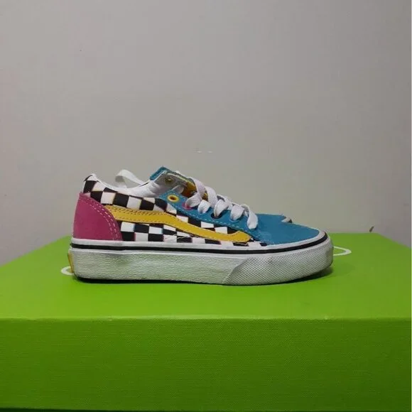 Vans Old Skool Crazy Check Rare Journeys Exclusive Kids 6.5 - Picture 3 of 7